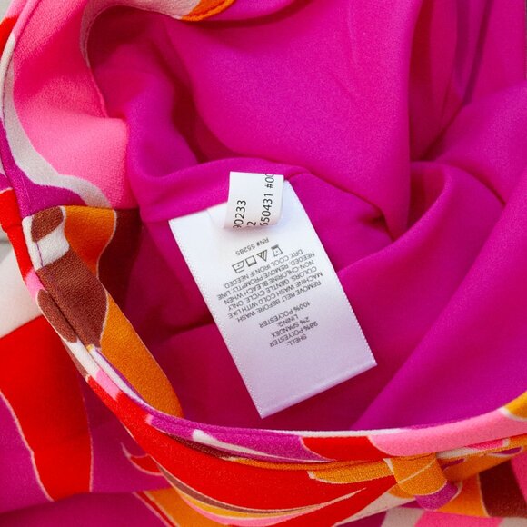 NWT Express High Waisted Retro Paisley Belted Mini Skirt - Picture 9 of 10